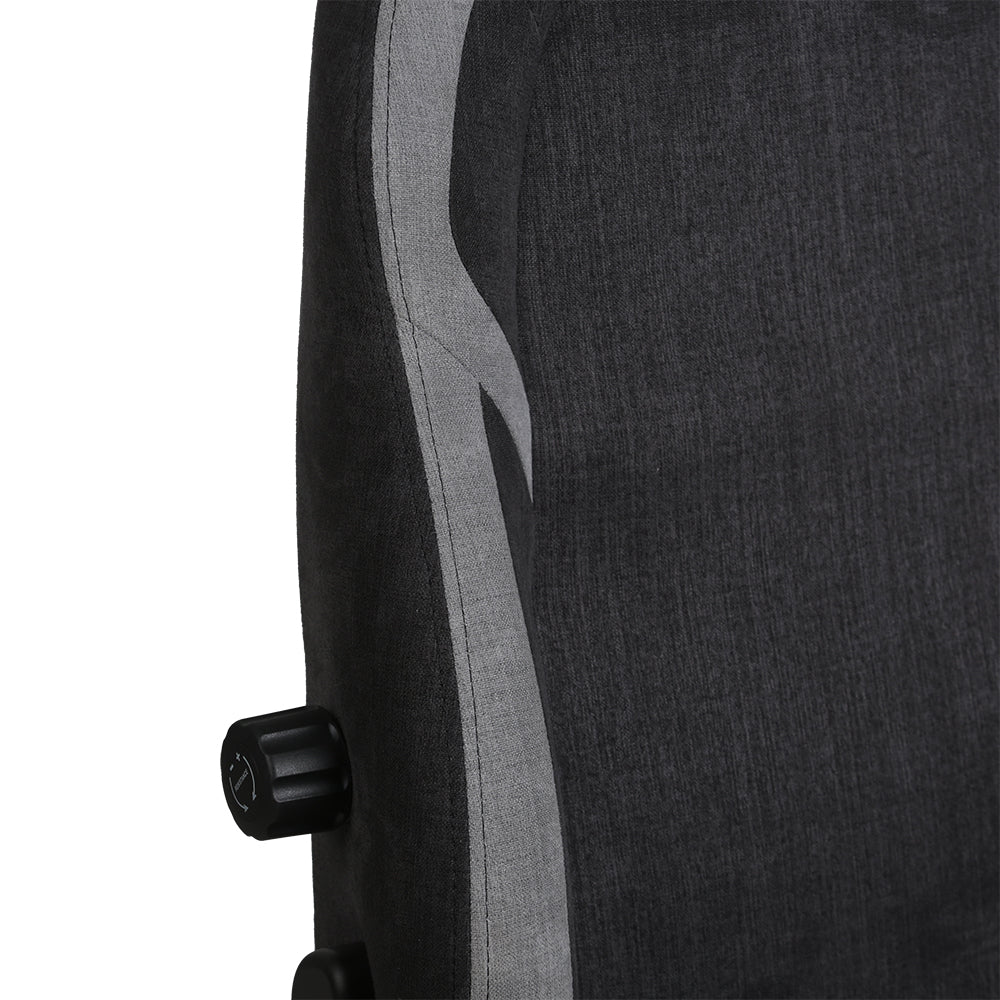 Hobot Graphite Noir Wear Resistant Breathable Fabric 4D Adjustable Armrest Aluminum Alloy Base Gaming Chair