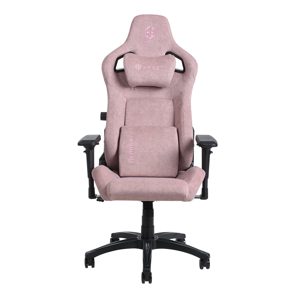 HOBOT New Designed Steel Frame Construction Pet Friendly Fabric Gaming Chair with Built-in Lumbar Support