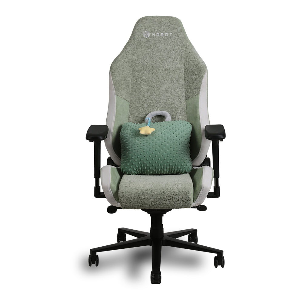 Hobot Forest Guardian Custom Chenille Fabric Magnetic Pillow Gamer Rocker Adjustable Ergonomic Metal Gaming Chair