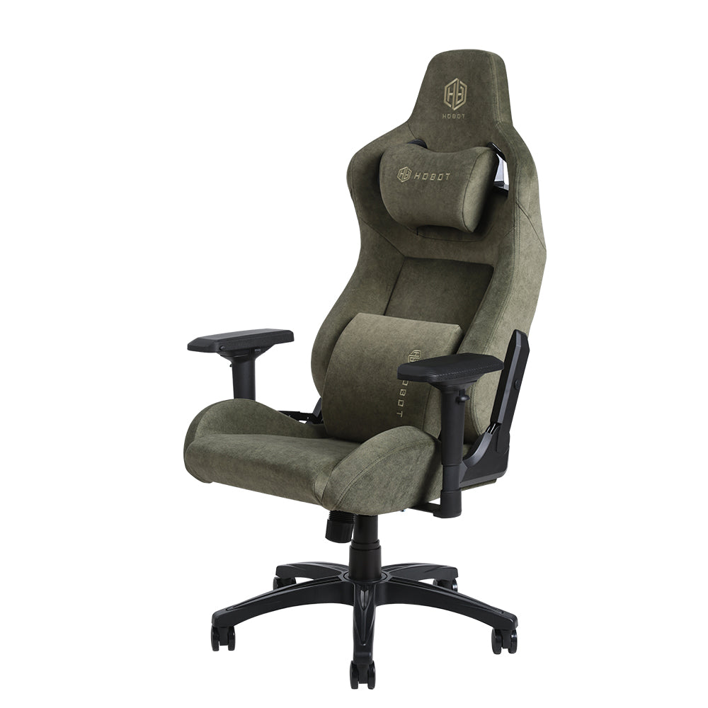 Hobot New Designed Steel Frame Construction Pet Friendly Fabric Gaming Chair with magnetic pillow