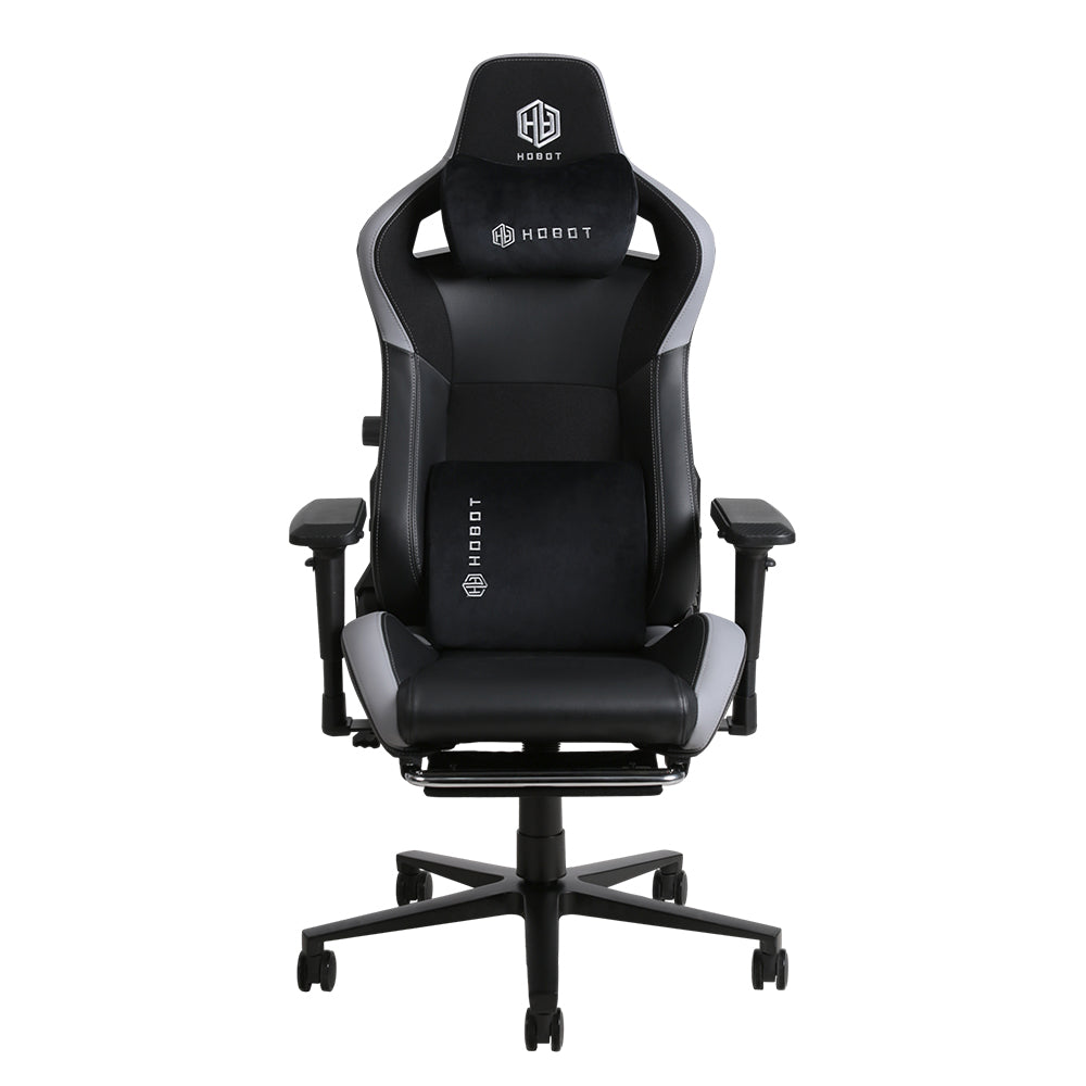 Hobot Hobot calliope Headrest and Lumbar Support Footrest Ergonomic Office Adjustable Swivel Leather Computer Gaming Chair