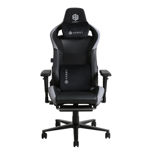 Hobot Hobot calliope Headrest and Lumbar Support Footrest Ergonomic Office Adjustable Swivel Leather Computer Gaming Chair