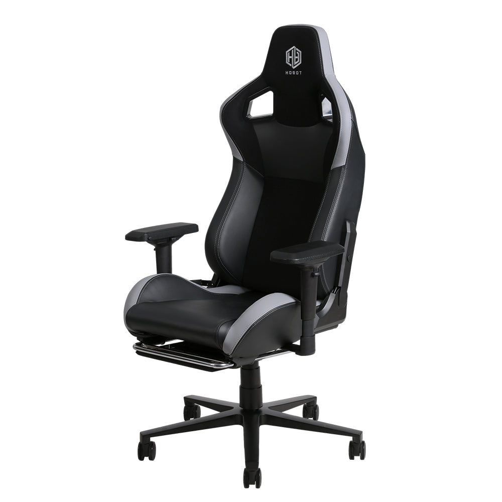 Hobot Hobot calliope Headrest and Lumbar Support Footrest Ergonomic Office Adjustable Swivel Leather Computer Gaming Chair
