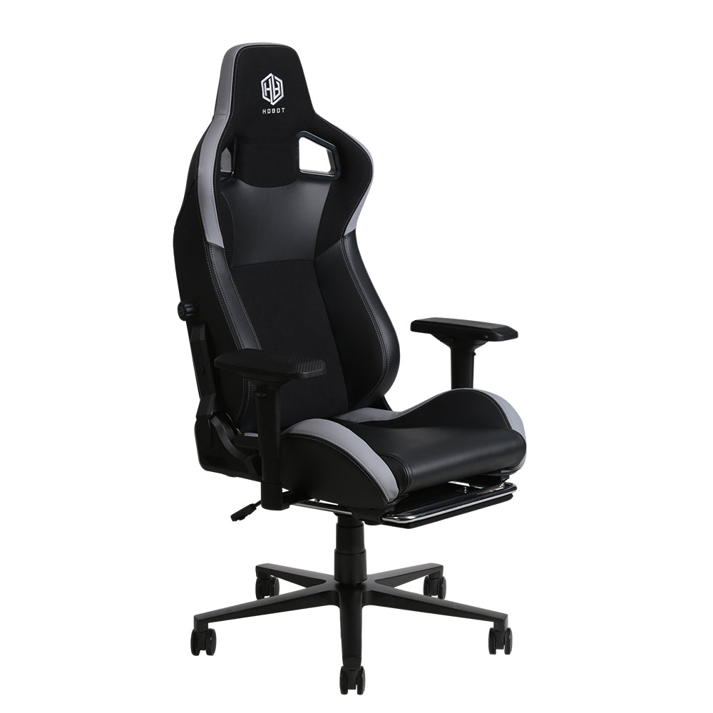 Hobot Hobot calliope Headrest and Lumbar Support Footrest Ergonomic Office Adjustable Swivel Leather Computer Gaming Chair