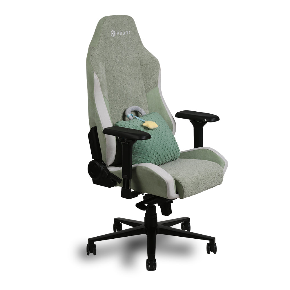 Hobot Forest Guardian Custom Chenille Fabric Magnetic Pillow Gamer Rocker Adjustable Ergonomic Metal Gaming Chair