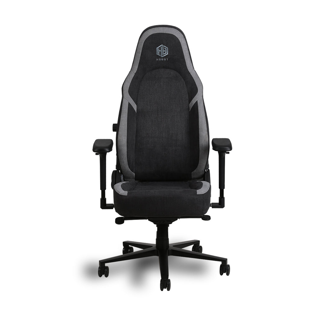 Hobot Graphite Noir Wear Resistant Breathable Fabric 4D Adjustable Armrest Aluminum Alloy Base Gaming Chair