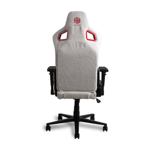 
                  
                    Hobot Fluffy Chenille High quality adjustable headrest white luxury Racing Office PC Computer Gamer gaming chair
                  
                