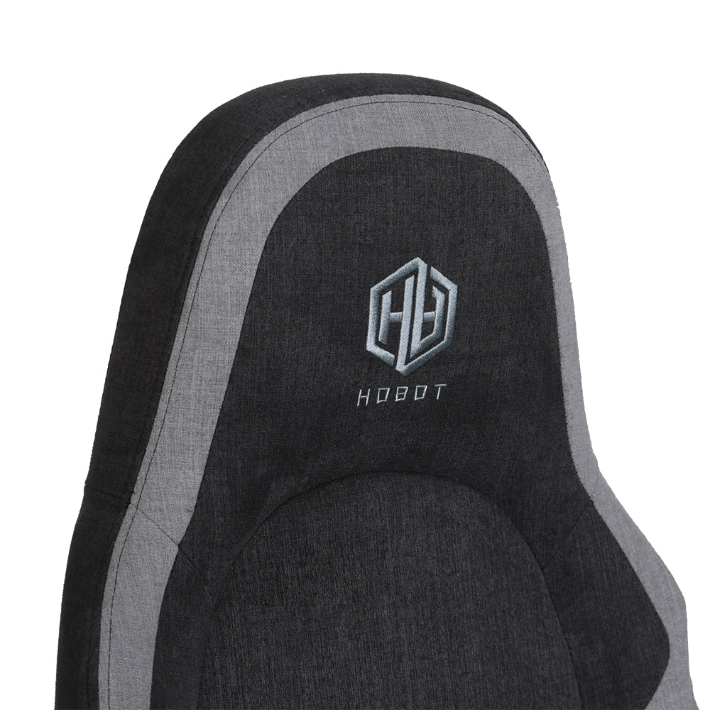 Hobot Graphite Noir Wear Resistant Breathable Fabric 4D Adjustable Armrest Aluminum Alloy Base Gaming Chair