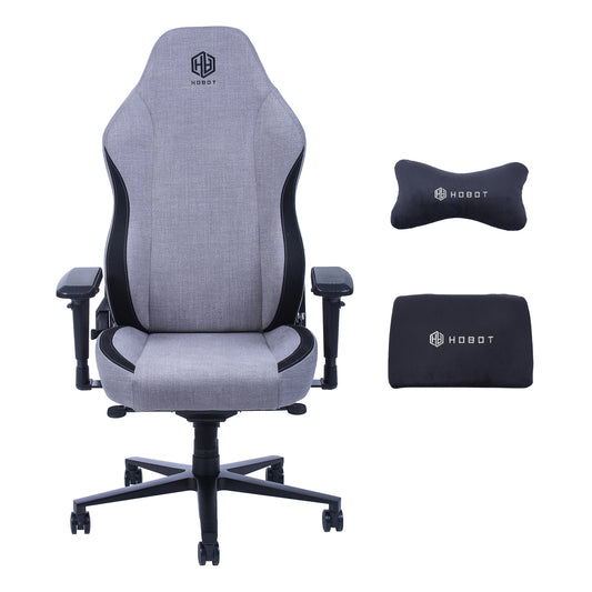 Hobot Flechazo Fabric Gaming Chair with Wide Seat Heavy Duty Racing Chair Adjustable Game Chair