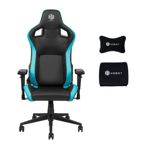 
                  
                    HOBOT Epoch Gaming Chair with Wide Seat, High and Wide Backrest, Recliner, Swivel, Tilt, Rocker and Seat Height Adjustment Mechanisms,Black and Blue
                  
                