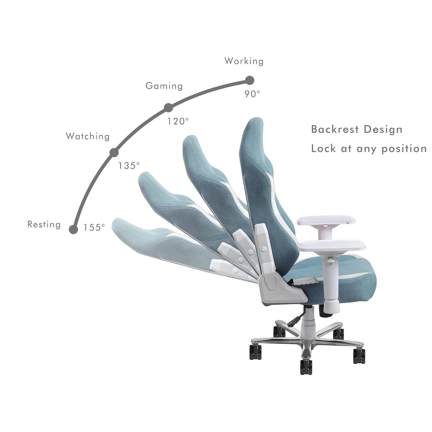 HOBOT Iffat Kids furniture School Children homework Study gaming Chair