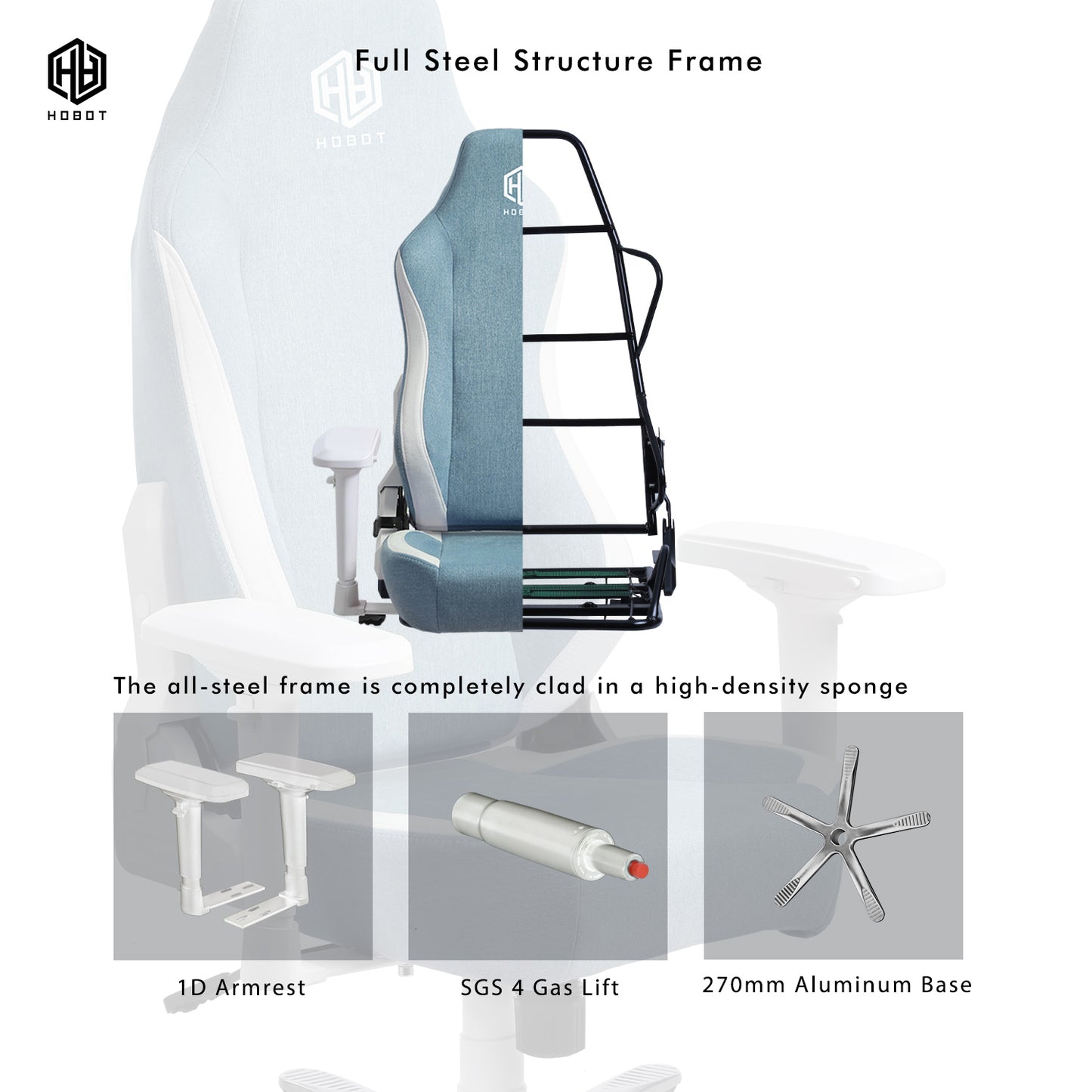 HOBOT Iffat Kids furniture School Children homework Study gaming Chair