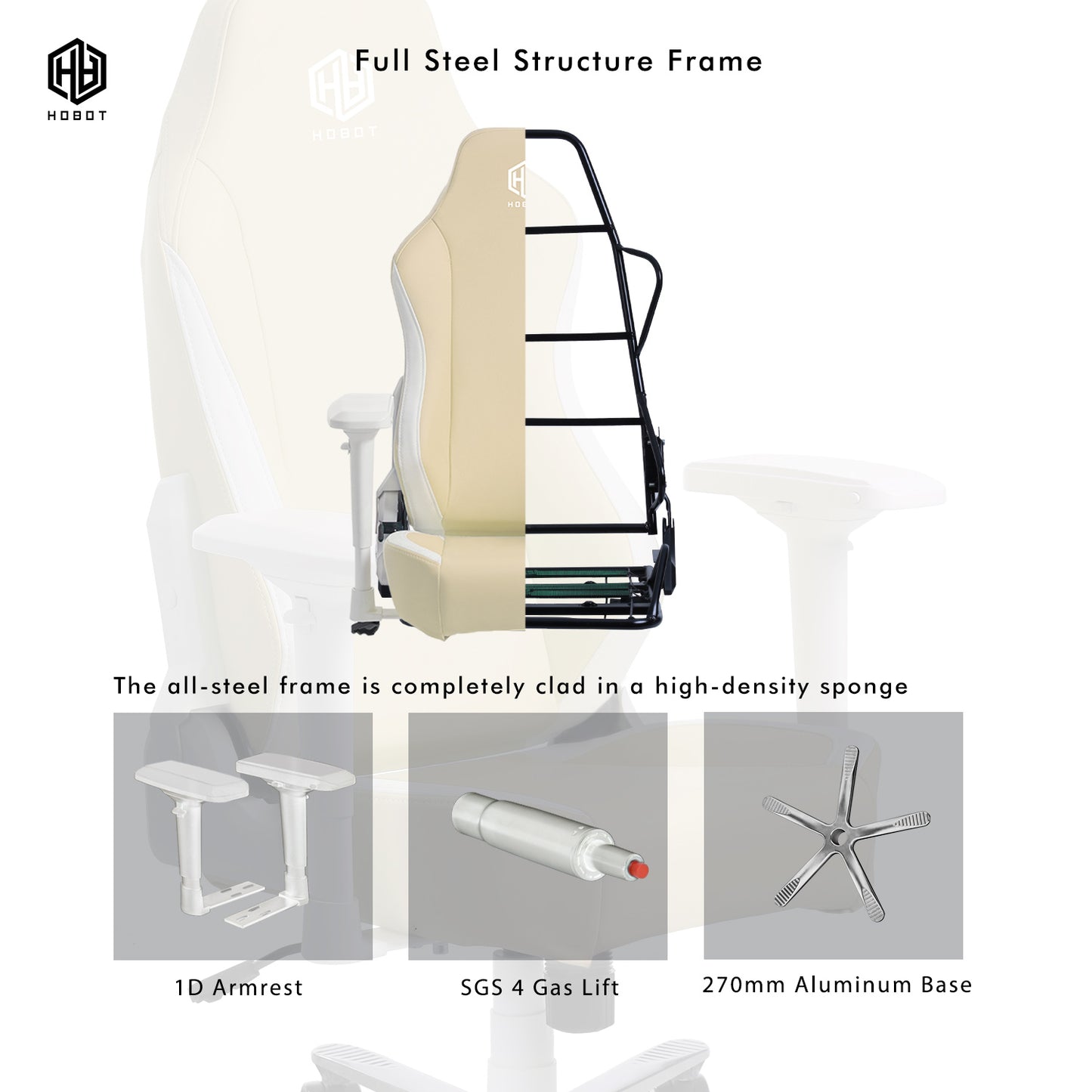 HOBOT Heba Modern children study table chair ergonomic study desk chair,Yellow