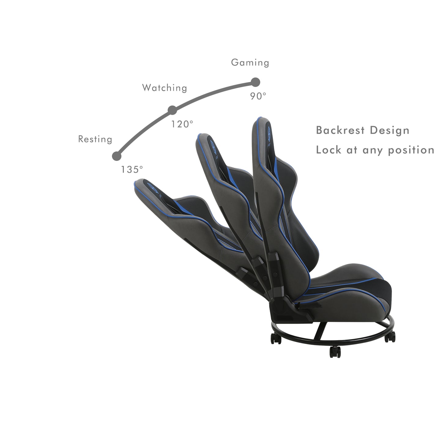 HOBOT Eureka Wholesale Computer PC gamer Racing Style Ergonomic Gaming Chair