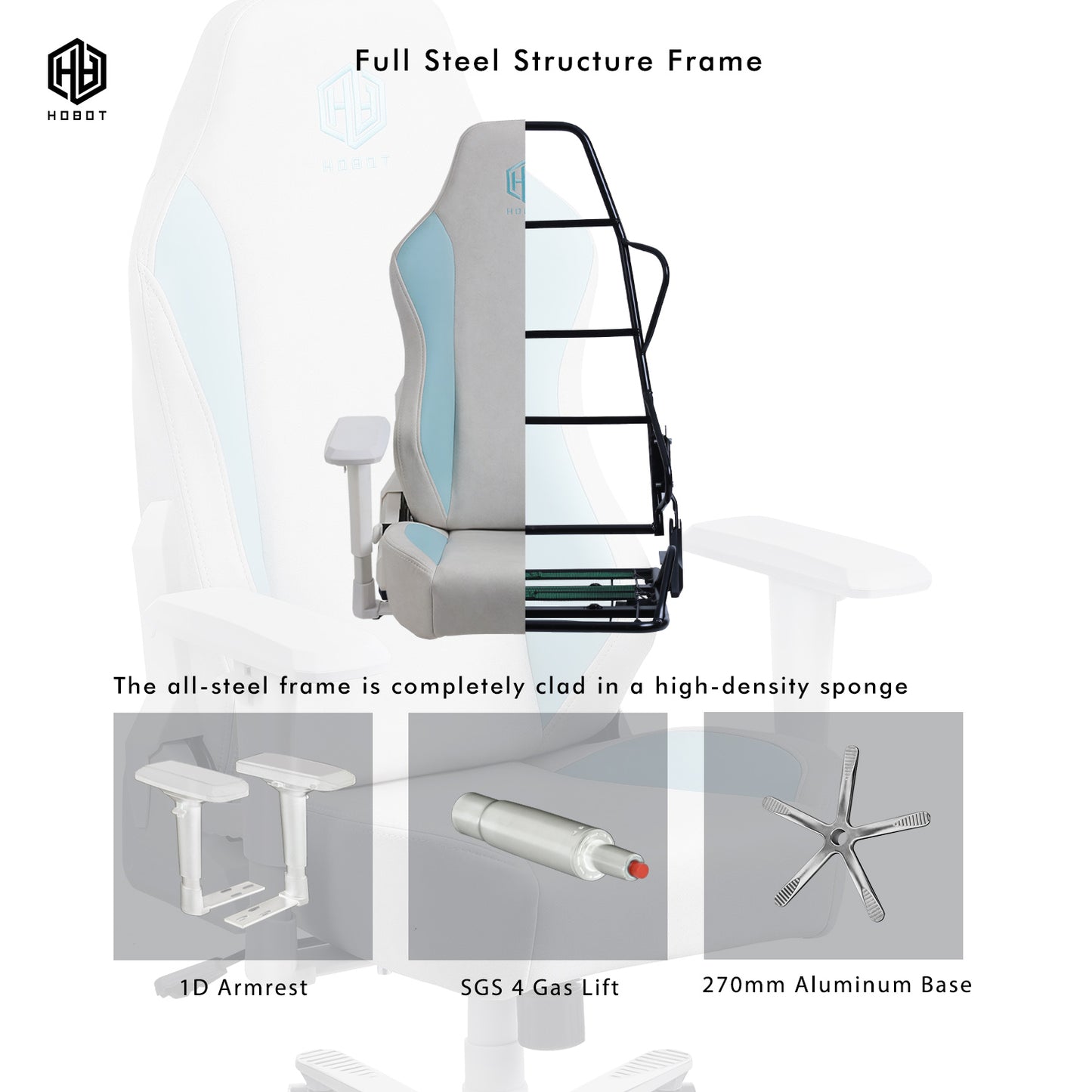HOBOT Mellow children's learning ergonomics children fabric gaming chair